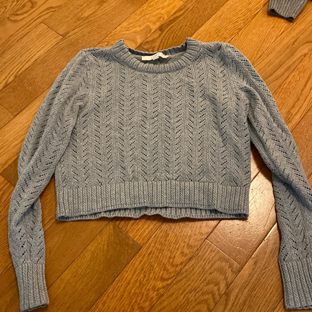 Cropped sweater from the Loft